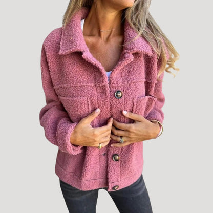 Veste teddy mode en polaire douce