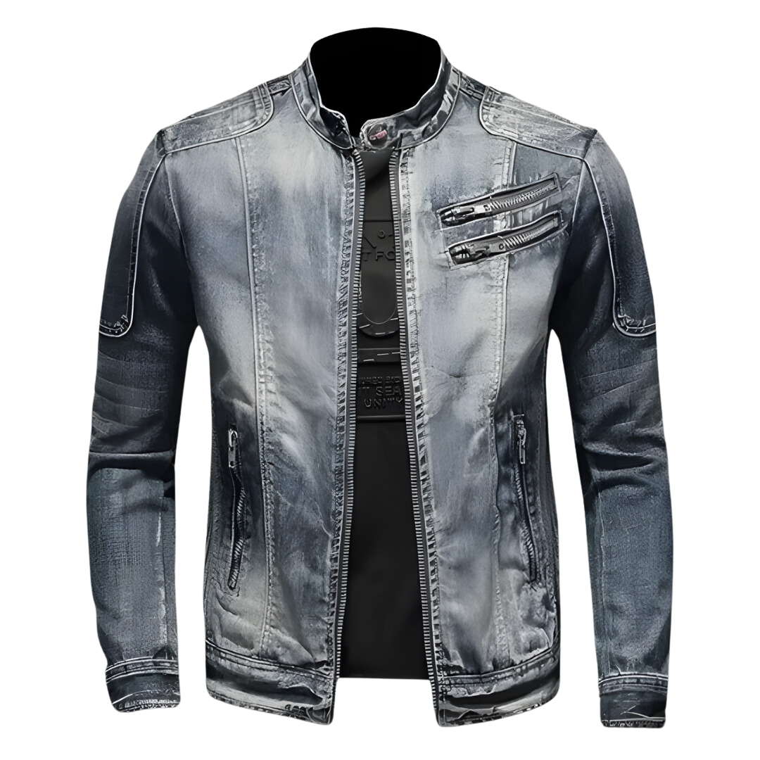Veste en jean homme mode style tendance