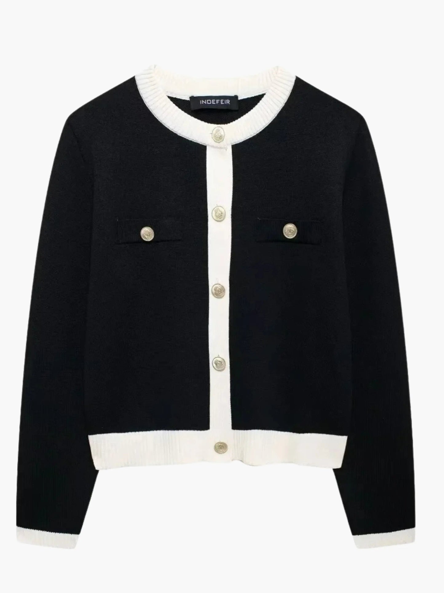 Cardigan chic à boutons