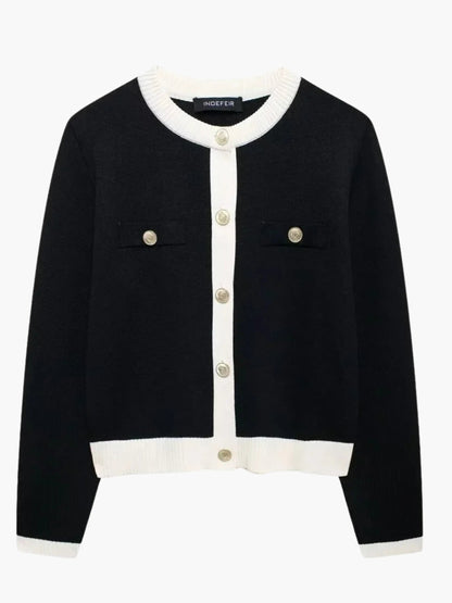 Cardigan chic à boutons