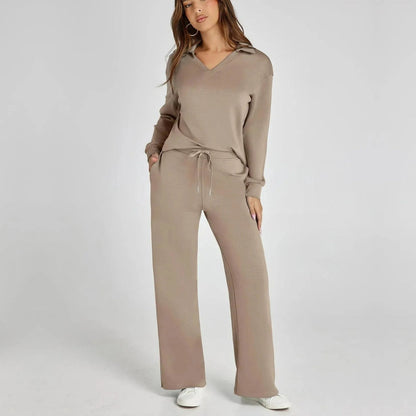 Ensemble de loungewear pour femme avec pantalon confortable
