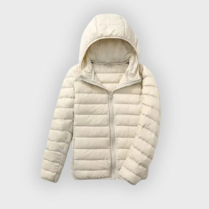 Elegante Daunenjacke Damen Slim Fit - IdealeKleiden