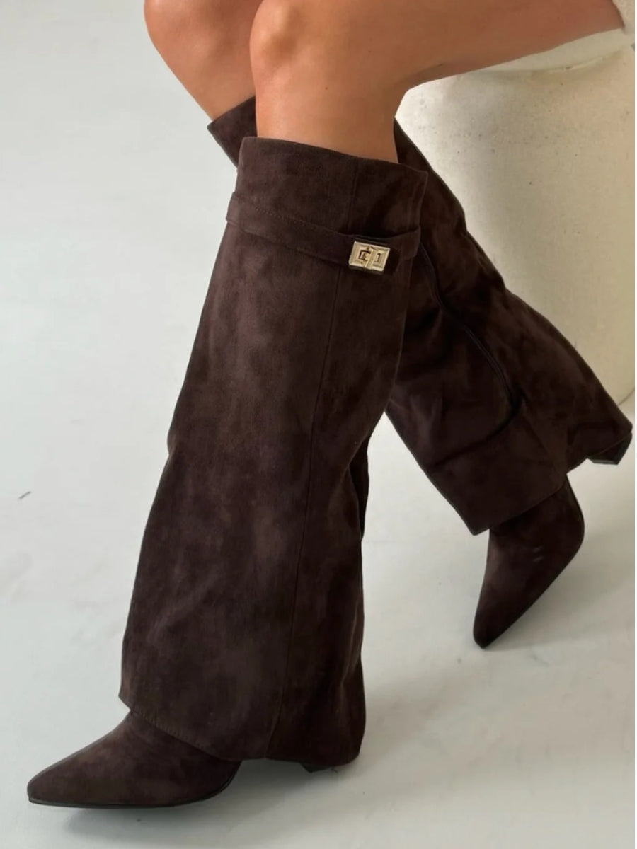 Bottes femme design élégant