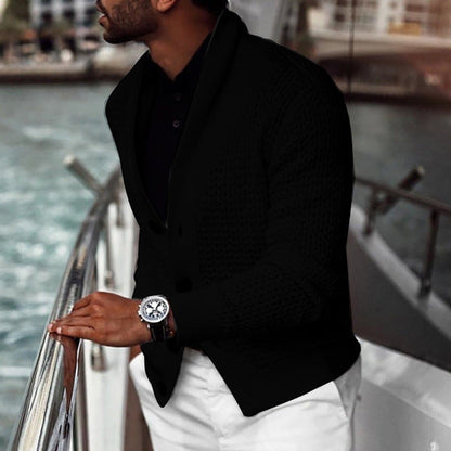 Gilet homme Design élégant Col châle