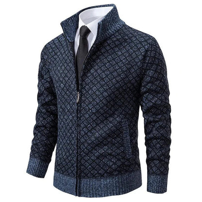 Veste mi-saison pour homme en coton, chaude et confortable