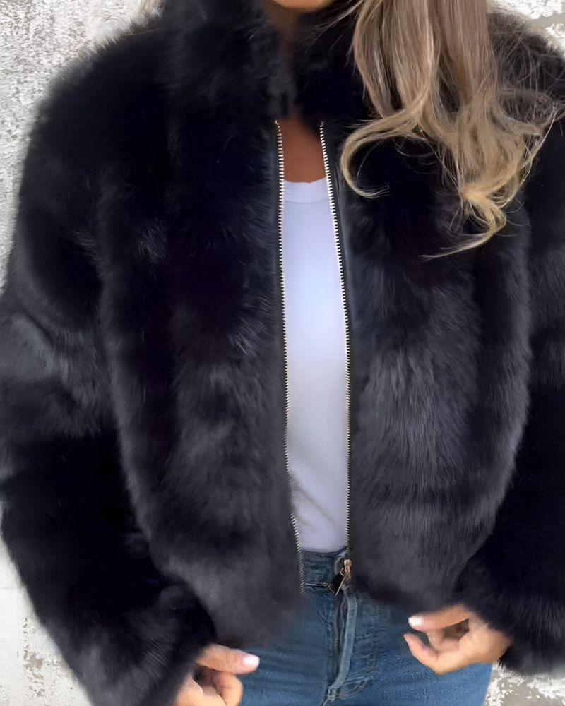 Doudoune matelassée femme col montant Doux Chaud