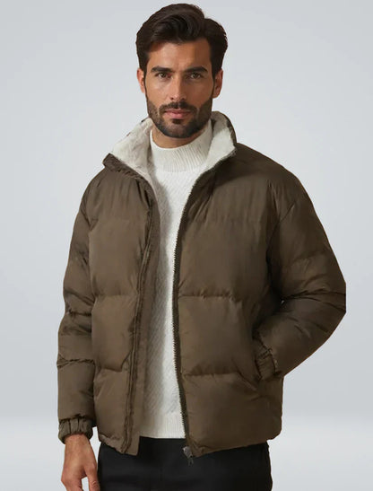 Herren Daunenjacke Warm Isoliert - IdealeKleiden