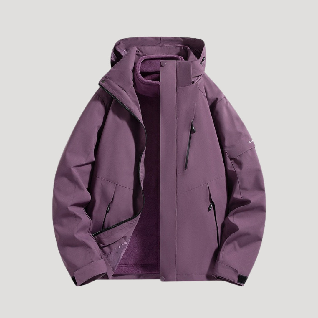 Veste coupe-vent imperméable pour femme