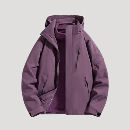 Veste coupe-vent imperméable pour femme