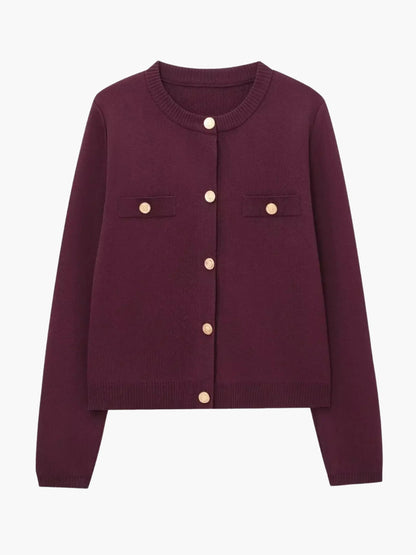 Cardigan chic à boutons