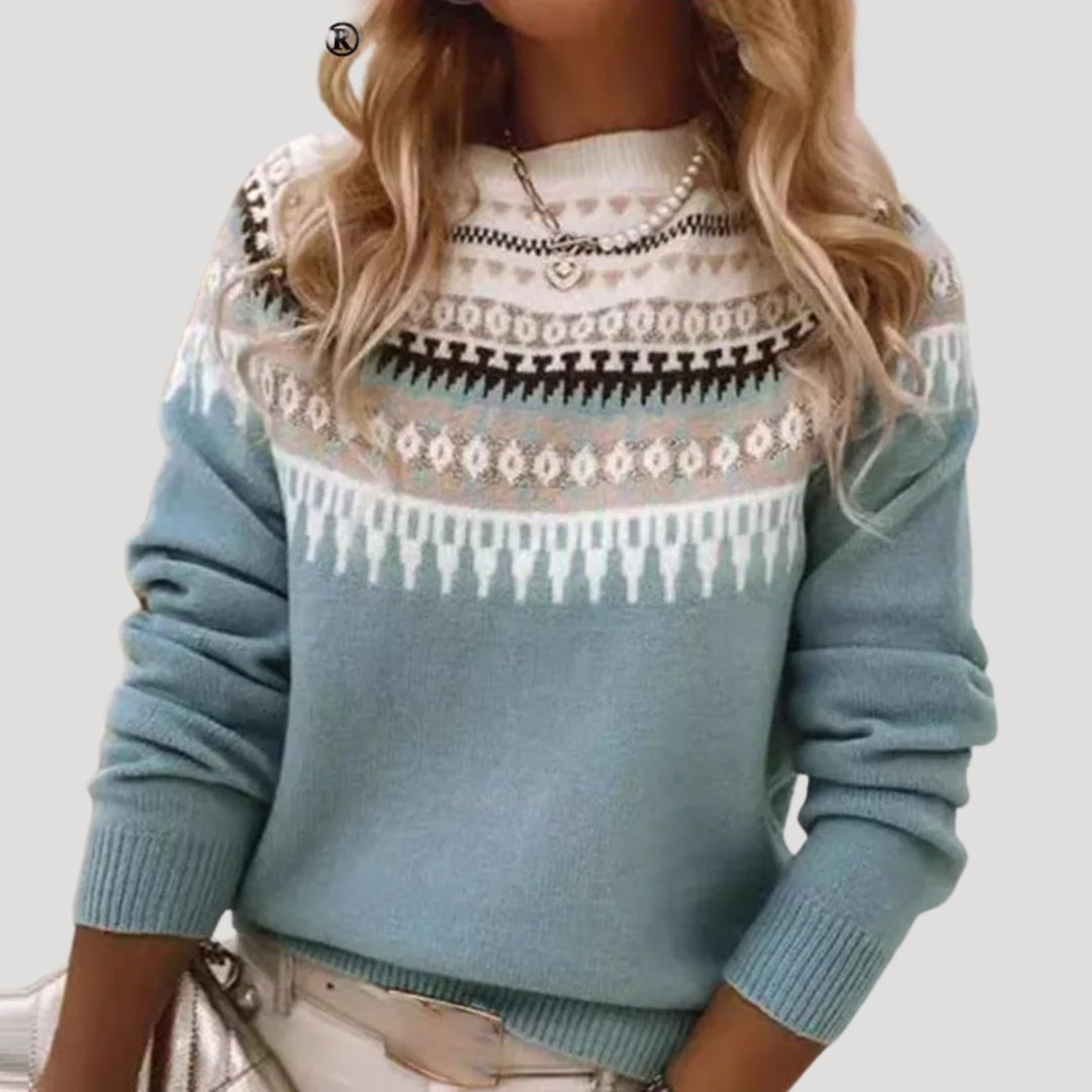 Pull femme printemps tricot confortable