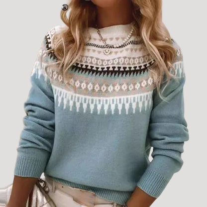 Pull femme printemps tricot confortable
