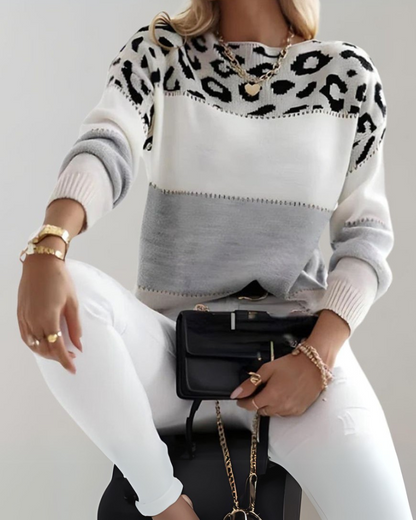 Pull Leopard Femme Design Tendance