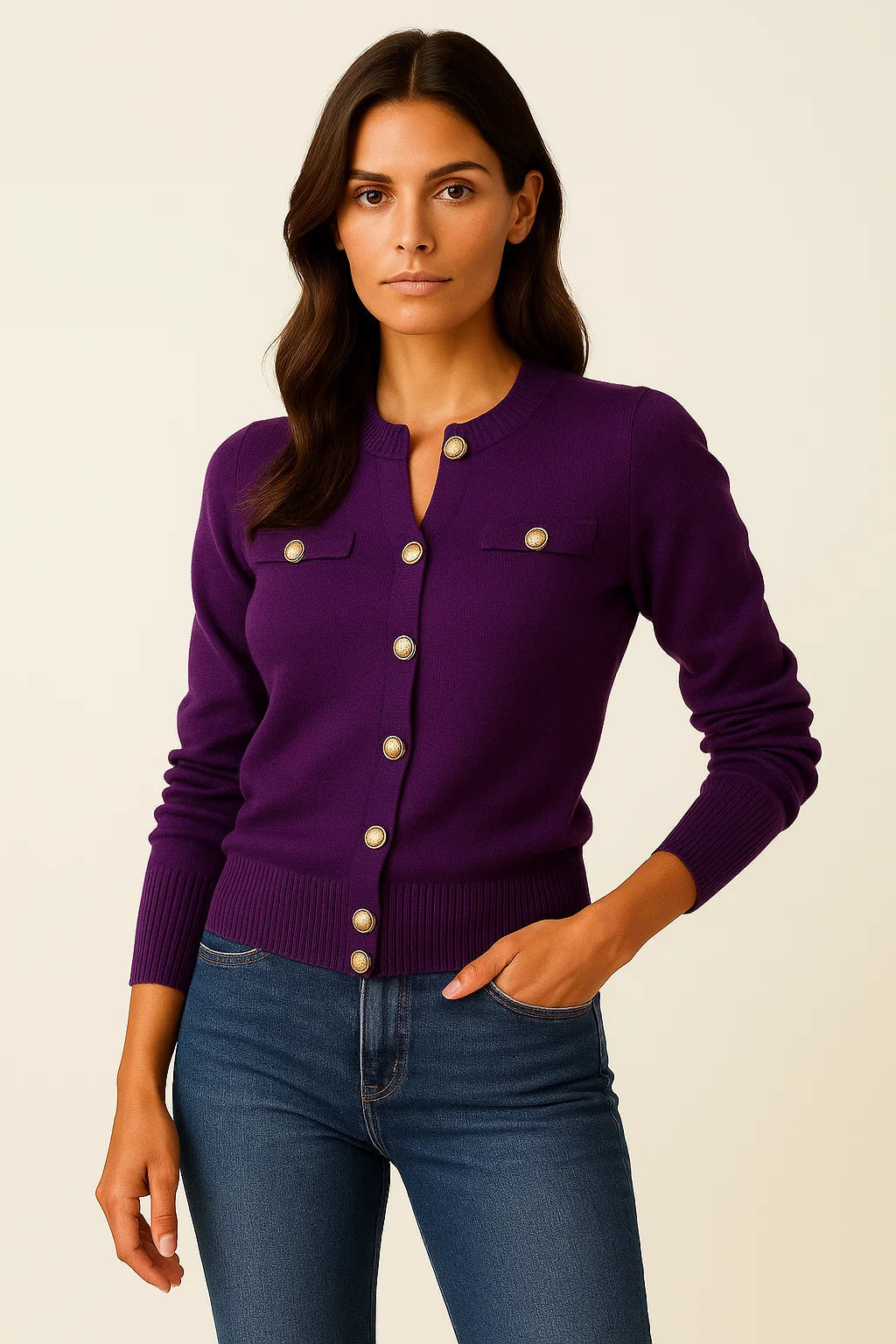 Veste femme élégante Manches longues Confortable