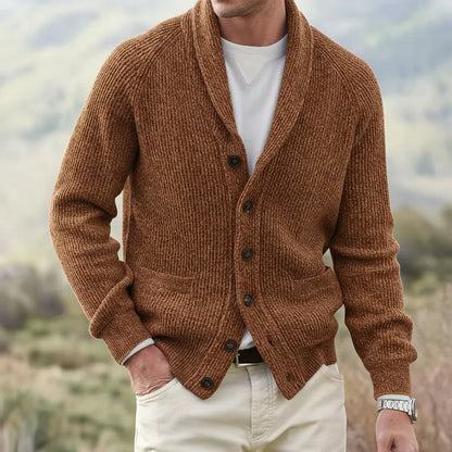 Gilet homme printemps moderne col châle
