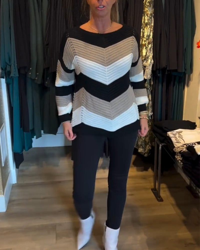 Pull Femme Élégant Mode Hiver