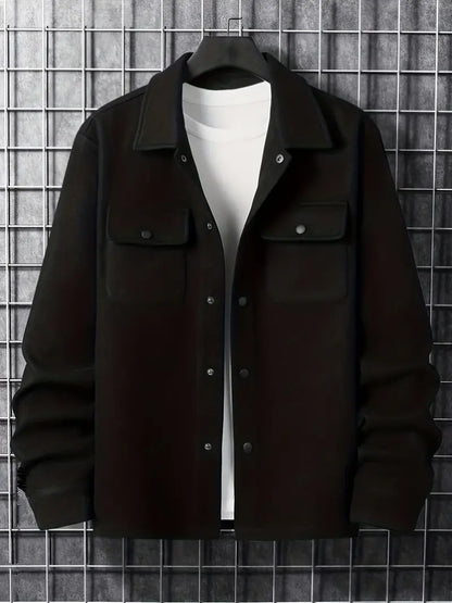 Veste d'hiver homme avec double poches chaude