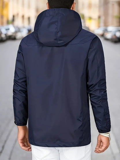Herren Windjacke Wasserdicht Stilvoll - IdealeKleiden