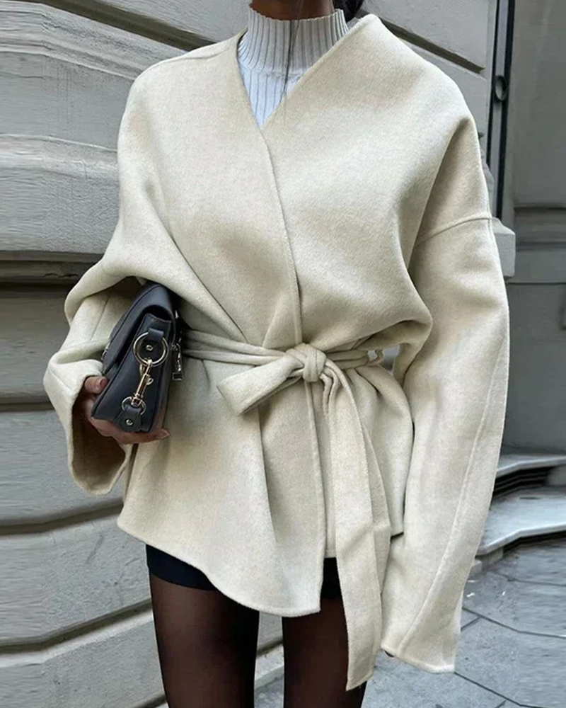 Veste en tweed élégante, look décontracté