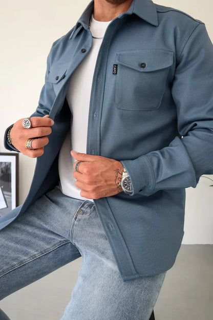 Fraser - Chemise de loisirs confortable 100 % coton