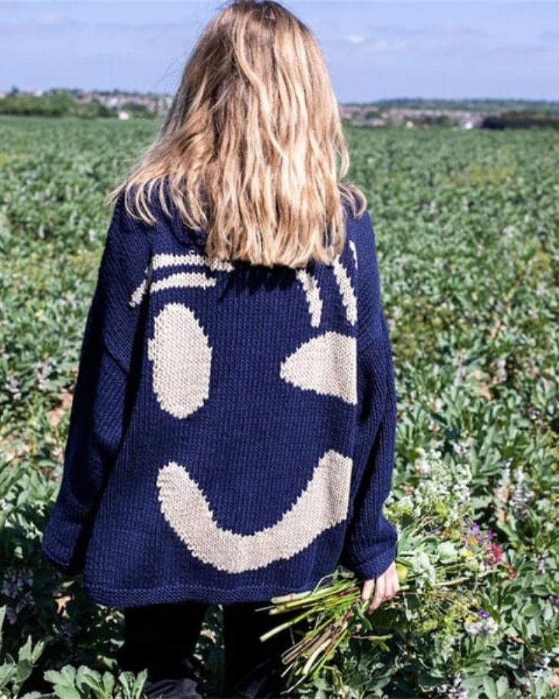 Sweat-shirt positif à bonnes vibrations