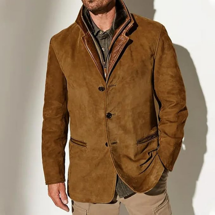 Manteau d'homme en duvet style vintage