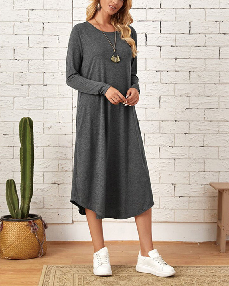 Robe d'été décontractée avec poches