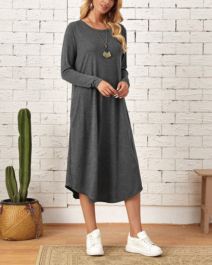 Robe d'été décontractée avec poches