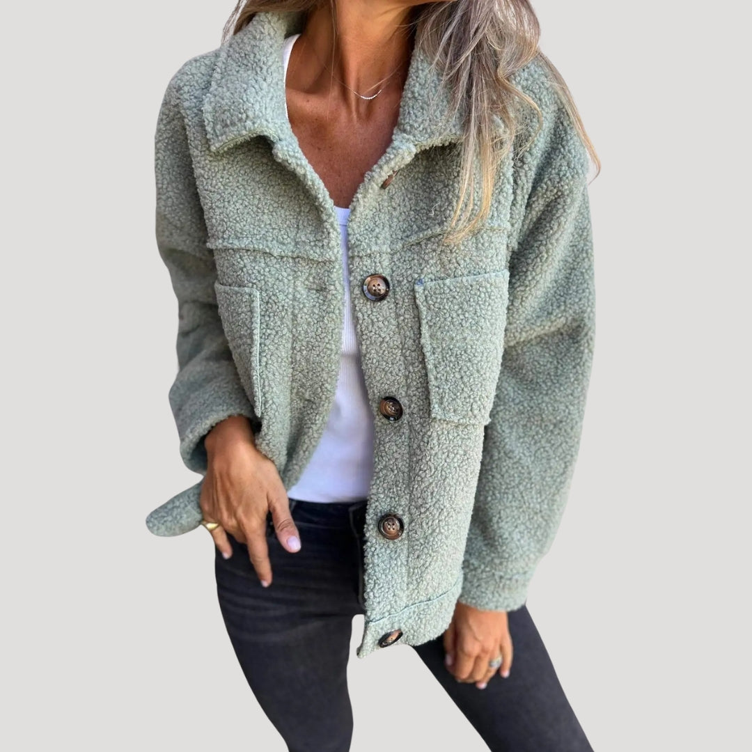 Veste teddy mode en polaire douce