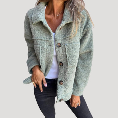 Veste teddy mode en polaire douce