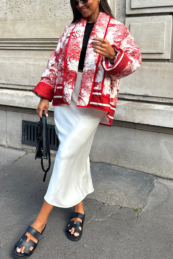 Sac en coton coloré avec motif musical