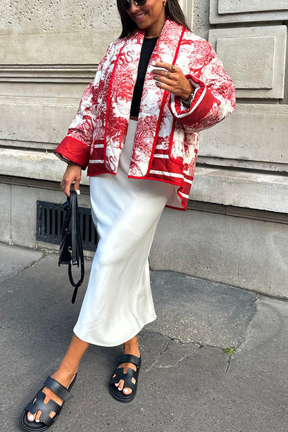 Sac en coton coloré avec motif musical