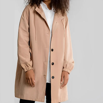 Veste d'extérieur imperméable avec capuche