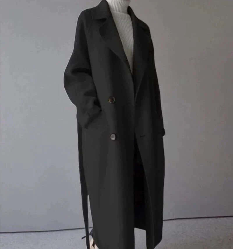 Manteau d'hiver oversize élégant pour femme