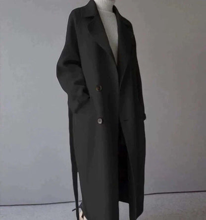 Manteau d'hiver oversize élégant pour femme