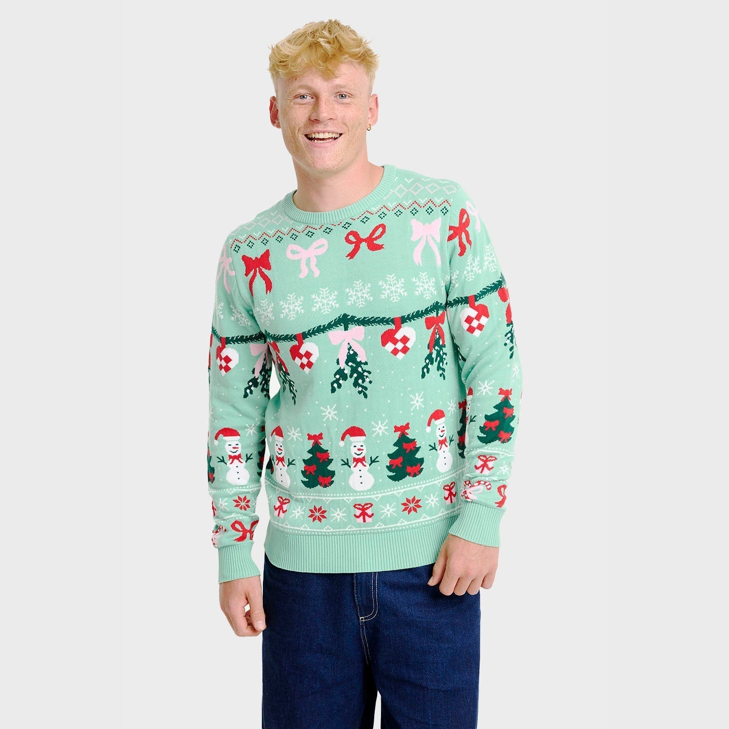 Weihnachtspullover Herren Modern Geschenk - IdealeKleiden