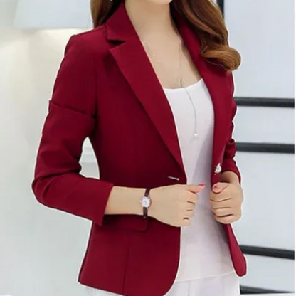 Blazer élégant pour femme modèle à un bouton