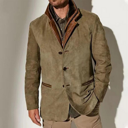 Manteau d'homme en duvet style vintage