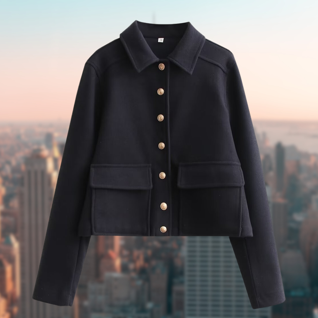 Veste en laine femme Élégante pour l'automne Longue