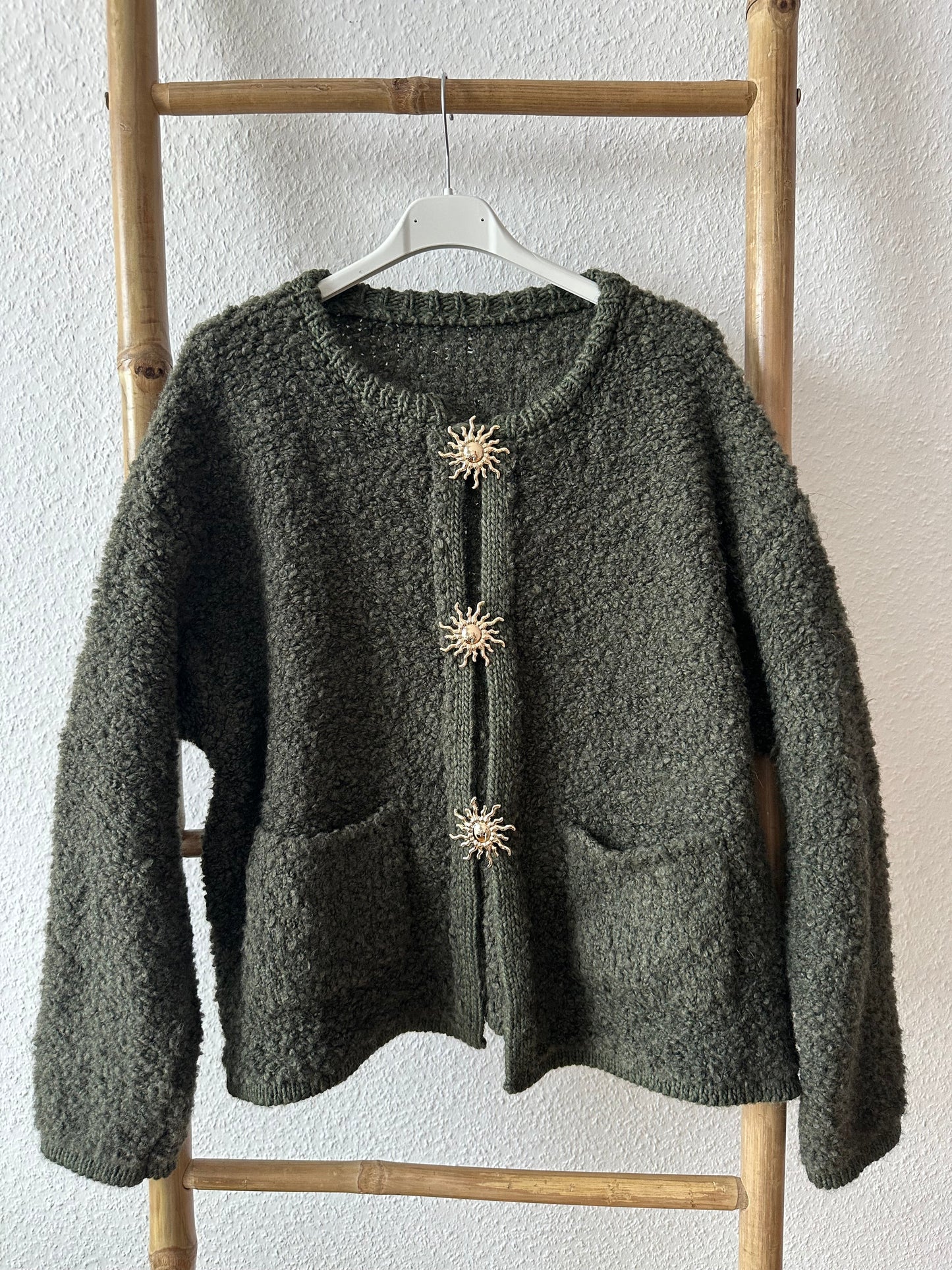 Veste en teddy doux Chic décontracté Manteau en peluche
