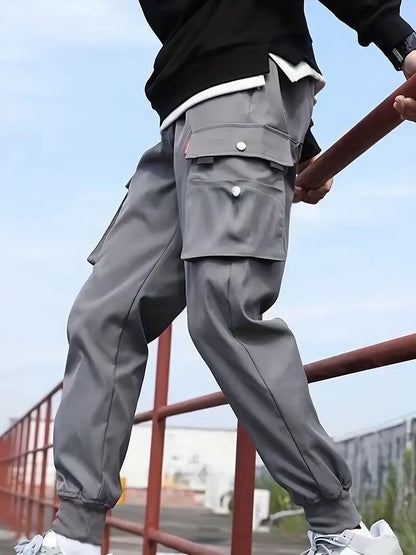 Pantalon cargo homme confortable élastique