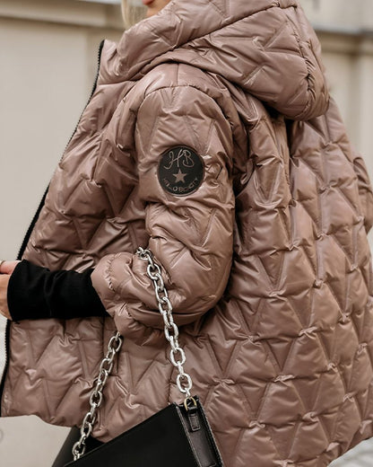 Elegante Winterjacke Damen Stil - IdealeKleiden