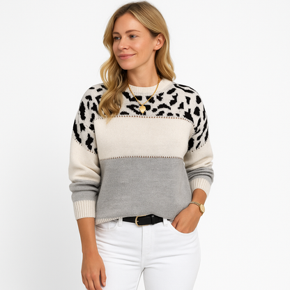 Damen Pullover Warm Stricken - IdealeKleiden