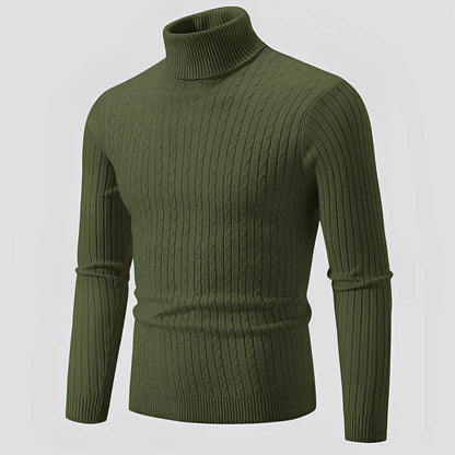 Pull col roulé élégant pour hommes Tendance