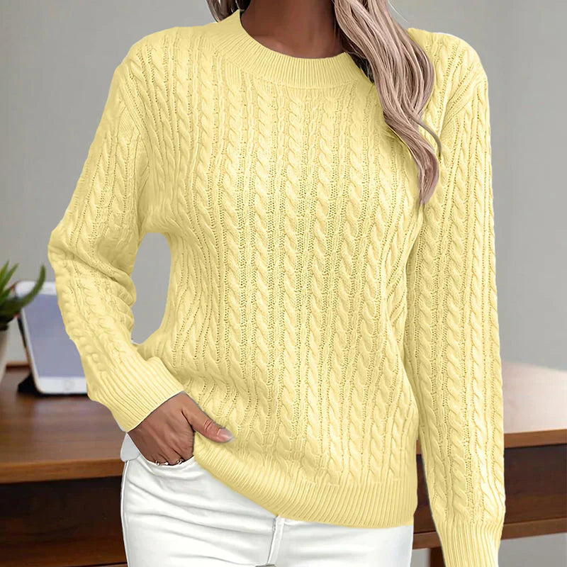 Pull élégant pour femme avec structure