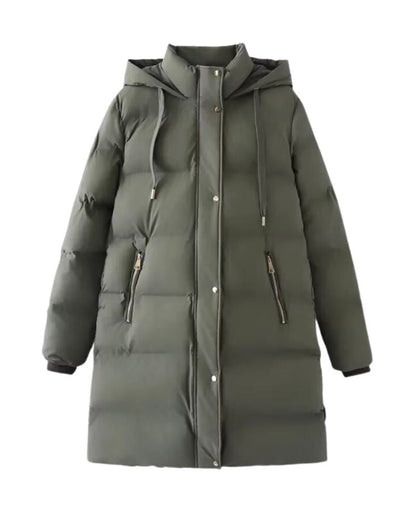 Manteau long élégant d'hiver