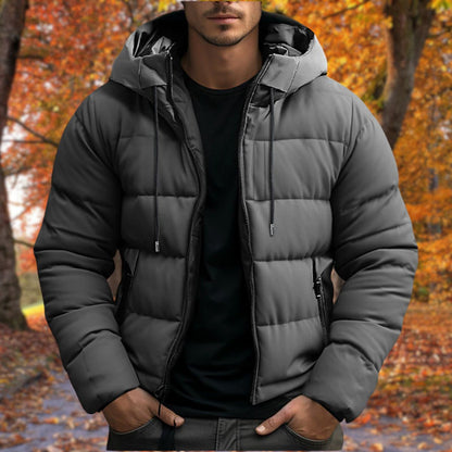 Veste d'hiver pour homme imperméable et isolée