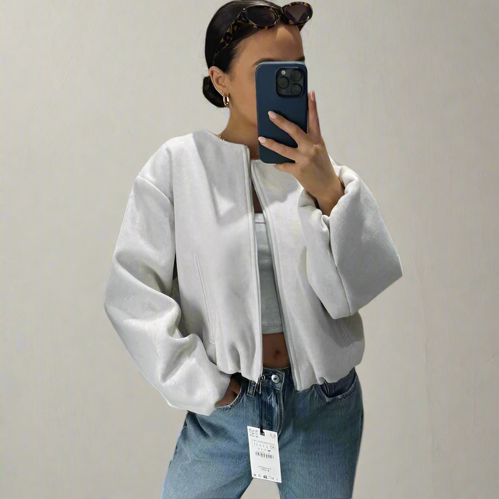 Bomber chic et tendance Lacé