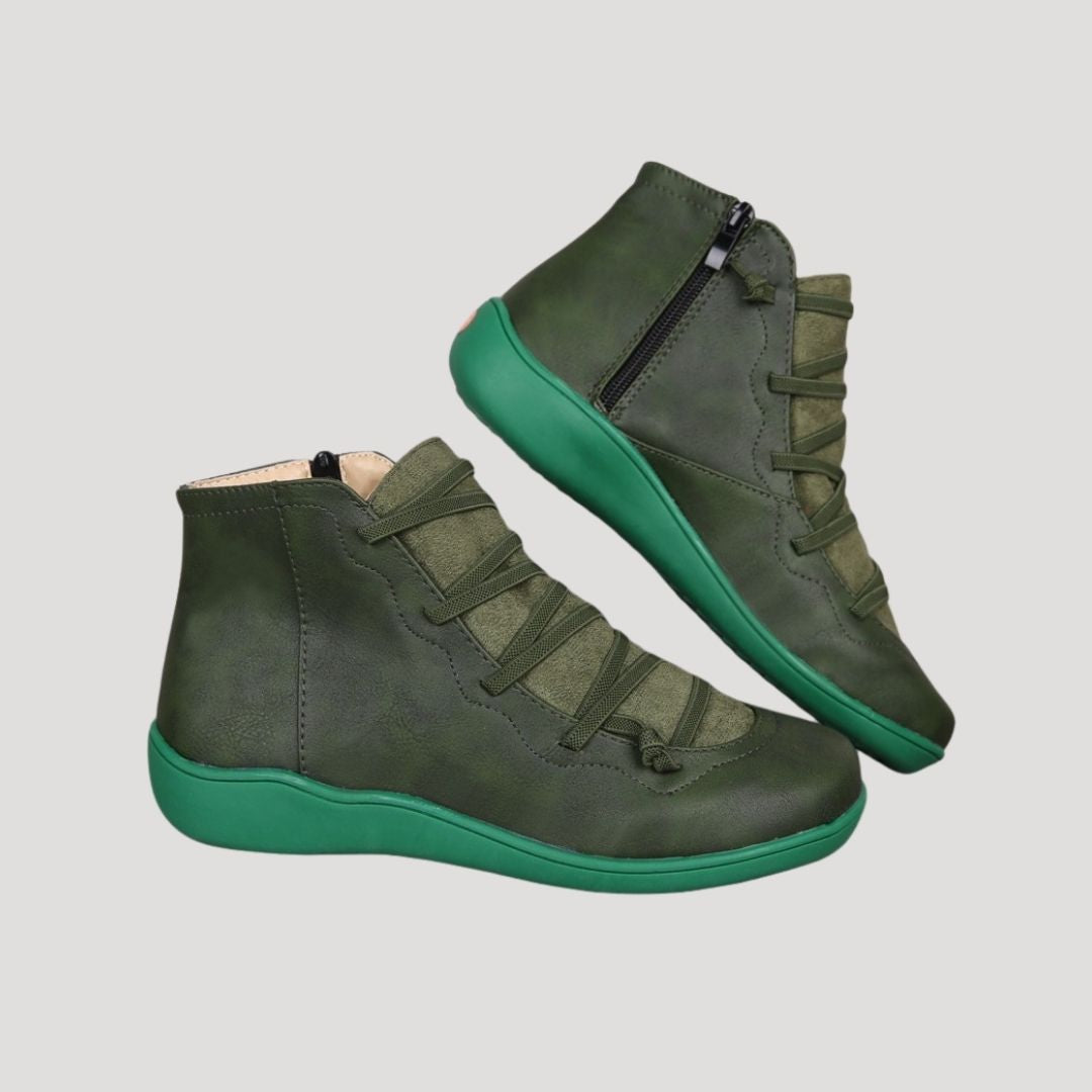 Bottes Femme Printemps Décontracté Lacets