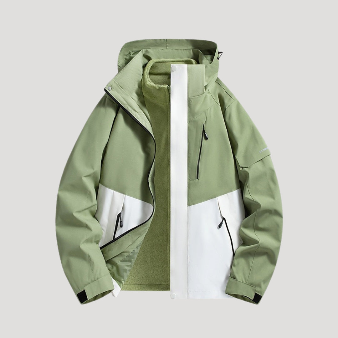 Veste coupe-vent imperméable pour femme